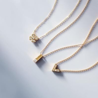 Amazon | [ヴァンドーム青山] 【公式】 ネックレス K18イエロー
